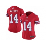 Women's Nike Buffalo Bills #14 Sammy Watkins Limited Red Rush NFL Jersey