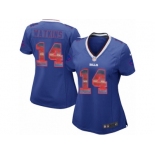 Women's Nike Buffalo Bills #14 Sammy Watkins Limited Royal Blue Strobe NFL Jersey