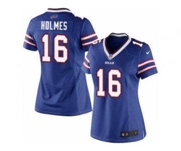 Women's Nike Buffalo Bills #16 Andre Holmes Limited Royal Blue Team Color NFL Jersey