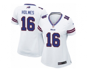 Women's Nike Buffalo Bills #16 Andre Holmes Limited White NFL Jersey