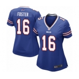 Women's Nike Buffalo Bills #16 Robert Foster Game Royal Blue Team Color NFL Jersey