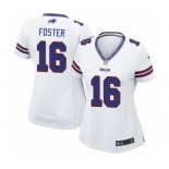 Women's Nike Buffalo Bills #16 Robert Foster Game White NFL Jersey