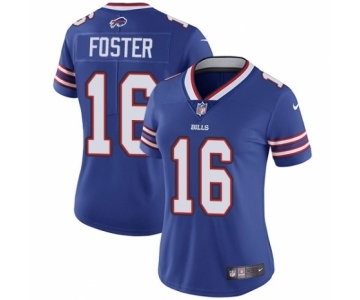 Women's Nike Buffalo Bills #16 Robert Foster Royal Blue Team Color Vapor Untouchable Elite Player NFL Jersey