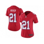 Women's Nike Buffalo Bills #21 Jordan Poyer Limited Red Rush NFL Jersey