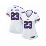 Women's Nike Buffalo Bills #23 Aaron Williams White NFL Jersey