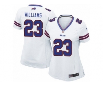 Women's Nike Buffalo Bills #23 Aaron Williams White NFL Jersey