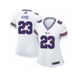 Women's Nike Buffalo Bills #23 Micah Hyde Limited White NFL Jersey