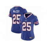 Women's Nike Buffalo Bills #25 LeSean McCoy Vapor Untouchable Limited Royal Blue Team Color NFL Jersey