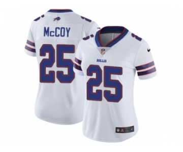 Women's Nike Buffalo Bills #25 LeSean McCoy Vapor Untouchable Limited White NFL Jersey