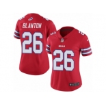 Women's Nike Buffalo Bills #26 Robert Blanton Limited Red Rush NFL Jersey