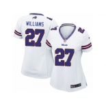 Women's Nike Buffalo Bills #27 Duke Williams Limited White NFL Jersey