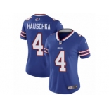 Women's Nike Buffalo Bills #4 Stephen Hauschka Vapor Untouchable Limited Royal Blue Team Color NFL Jersey