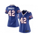 Women's Nike Buffalo Bills #42 Patrick DiMarco Limited Royal Blue Team Color NFL Jersey