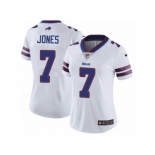 Women's Nike Buffalo Bills #7 Cardale Jones Vapor Untouchable Limited White NFL Jersey