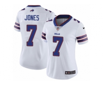 Women's Nike Buffalo Bills #7 Cardale Jones Vapor Untouchable Limited White NFL Jersey