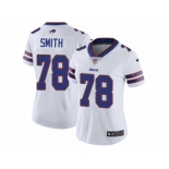 Women's Nike Buffalo Bills #78 Bruce Smith Vapor Untouchable Limited White NFL Jersey