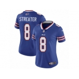 Women's Nike Buffalo Bills #8 Rod Streater Royal Blue Team Color Vapor Untouchable Limited Player NFL Jersey