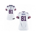 Women's Nike Buffalo Bills #81 Andre Holmes White NFL Jersey