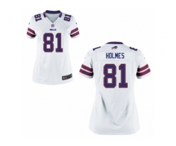 Women's Nike Buffalo Bills #81 Andre Holmes White NFL Jersey