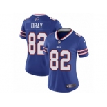 Women's Nike Buffalo Bills #82 Jim Dray Vapor Untouchable Limited Royal Blue Team Color NFL Jersey