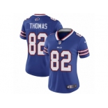 Women's Nike Buffalo Bills #82 Logan Thomas Royal Blue Team Color Vapor Untouchable Limited Player NFL Jersey