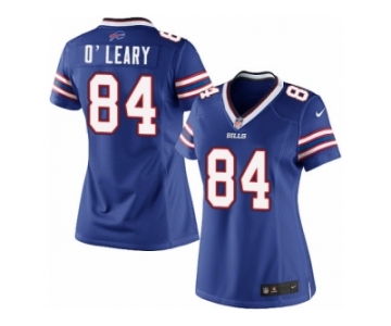 Women's Nike Buffalo Bills #84 Nick O'Leary Limited Royal Blue Team Color NFL Jersey