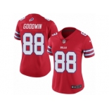 Women's Nike Buffalo Bills #88 Marquise Goodwin Limited Red Rush NFL Jersey