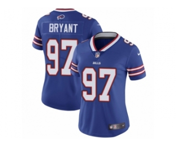 Women's Nike Buffalo Bills #97 Corbin Bryant Vapor Untouchable Limited Royal Blue Team Color NFL Jersey