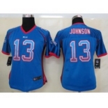 nike women nfl jerseys buffalo bills #13 steve johnson blue[Elite drift fashion]