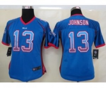 nike women nfl jerseys buffalo bills #13 steve johnson blue[Elite drift fashion]