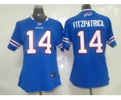 nike women nfl jerseys buffalo bills #14 fitzpatrick blue[nike]