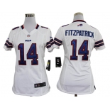 nike women nfl jerseys buffalo bills #14 fitzpatrick white[nike]