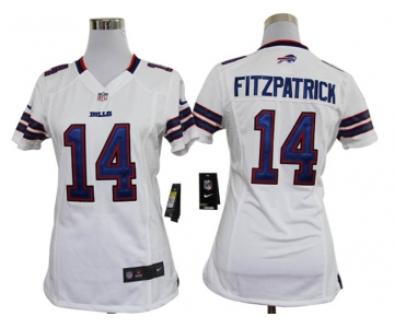 nike women nfl jerseys buffalo bills #14 fitzpatrick white[nike]