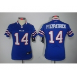 nike women nfl jerseys buffalo bills #14 ryan fitzpatrick blue[nike]