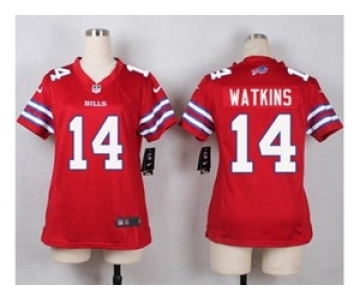 nike women nfl jerseys buffalo bills #14 watkins red[nike][watkins]