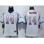 nike women nfl jerseys buffalo bills #14 watkins white[Elite drift fashion][watkins]