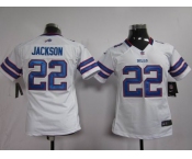 nike women nfl jerseys buffalo bills #22 jackson white[nike]