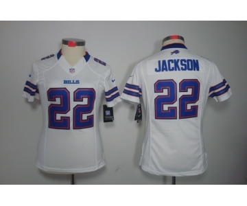 nike women nfl jerseys buffalo bills #22 jackson white[nike]