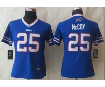 nike women nfl jerseys buffalo bills # 25 McCoy blue[nike limited]