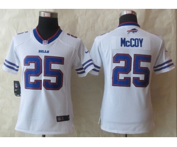 nike women nfl jerseys buffalo bills # 25 McCoy white[nike limited]