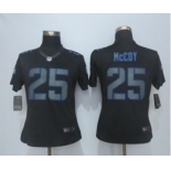 nike women nfl jerseys buffalo bills #25 mccoy black[nike impact limited]