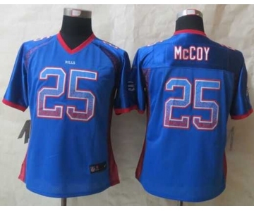 nike women nfl jerseys buffalo bills #25 mccoy blue[Elite drift fashion]