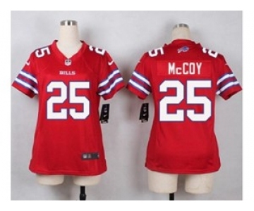 nike women nfl jerseys buffalo bills #25 mccoy red[nike]