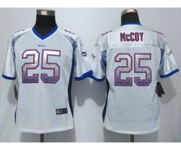 nike women nfl jerseys buffalo bills #25 mccoy white[Elite drift fashion]