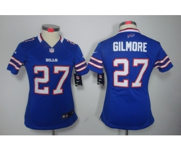 nike women nfl jerseys buffalo bills #27 gilmore blue[nike]