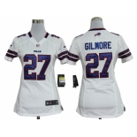 nike women nfl jerseys buffalo bills #27 gilmore white[nike]