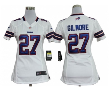 nike women nfl jerseys buffalo bills #27 gilmore white[nike]