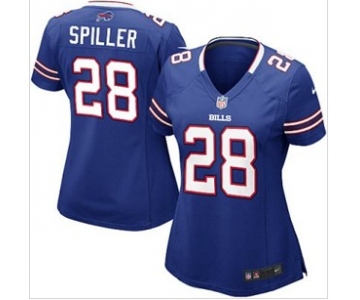 nike women nfl jerseys buffalo bills #28 spiller blue[nike]