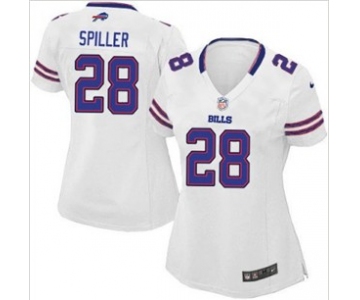 nike women nfl jerseys buffalo bills #28 spiller white[nike]