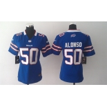 nike women nfl jerseys buffalo bills #50 alonso blue[nike]